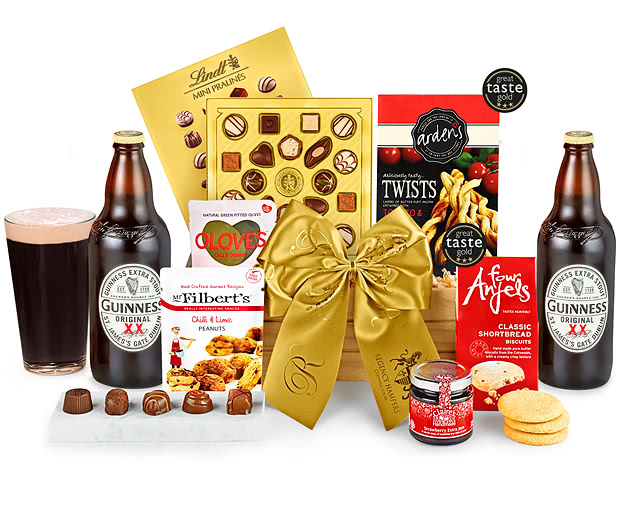 Gifts For Teacher's Whittington Wooden Box With Guinness